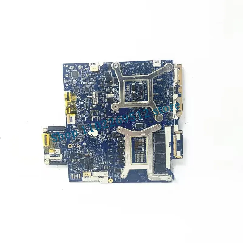 CN-08DKYY 08DKYY 8DKYY LA-J521P For Dell M17 R3 Laptop Motherboard With SRH8T I9-10980HK CPU N18E-G2R-A1 RTX2070 100%Tested Good