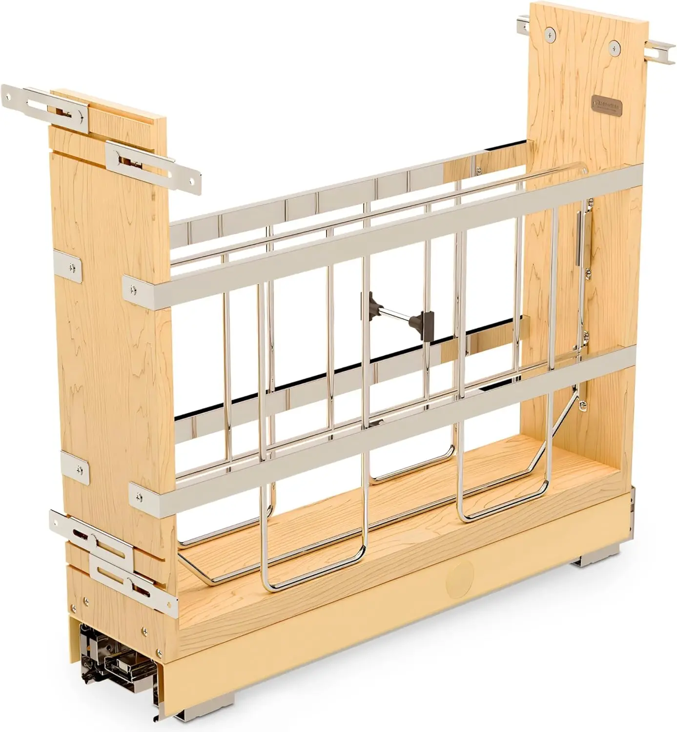 5-Pullout Wooden Ba…