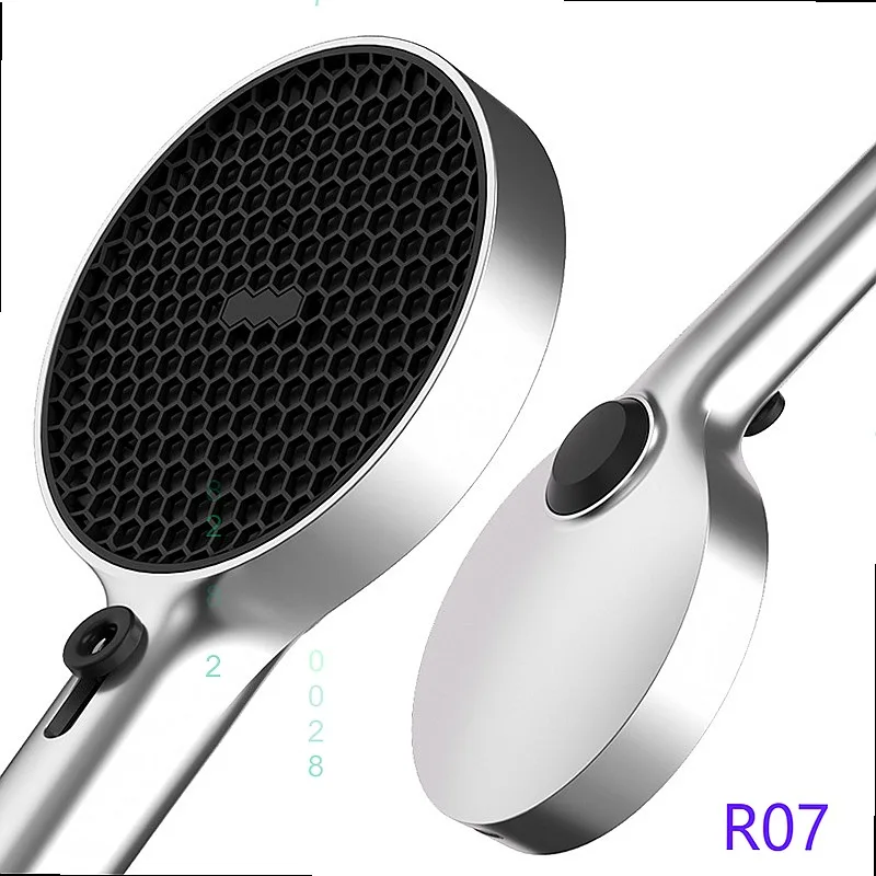 Handheld Shower Head with Gun 5 Inch High Pressure Adjustable Panel Set