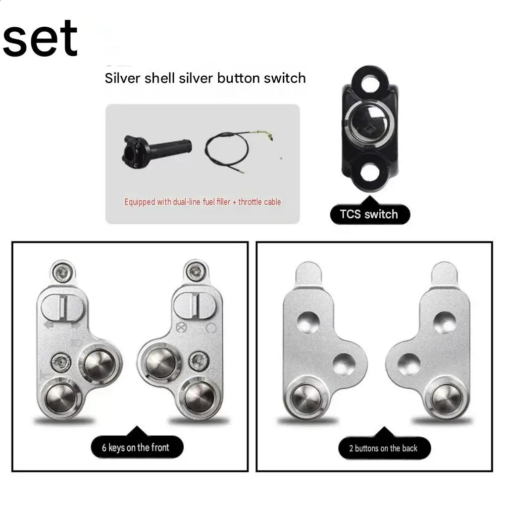 Custom Simple Push-Button Switch Assembly for Benda Napoleon Bob 500/450, Chinchilla 500/450/300, and ROCK 300/250