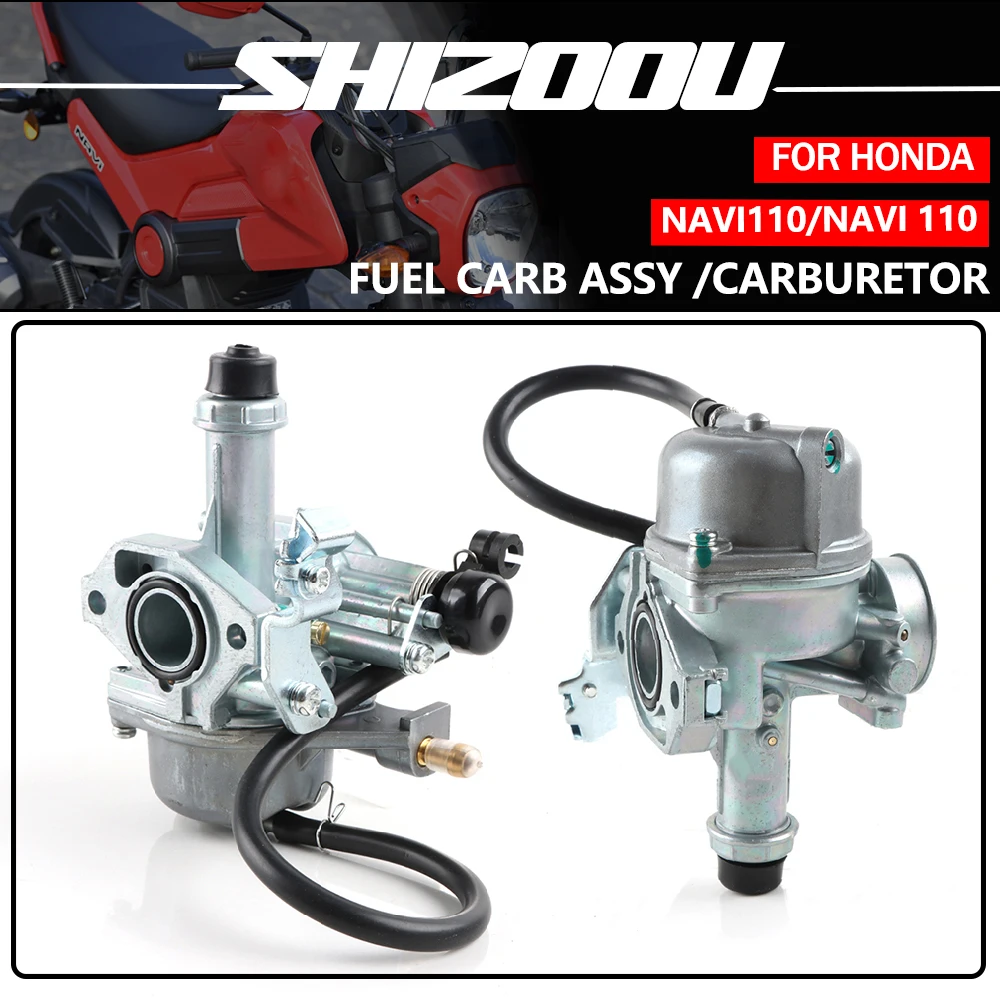 For Honda Navi110 Honda NAVI 110 Motorcycle Fuel Carb Assy 2016-2024 Carburetor Accessories 110cc Moto Carb