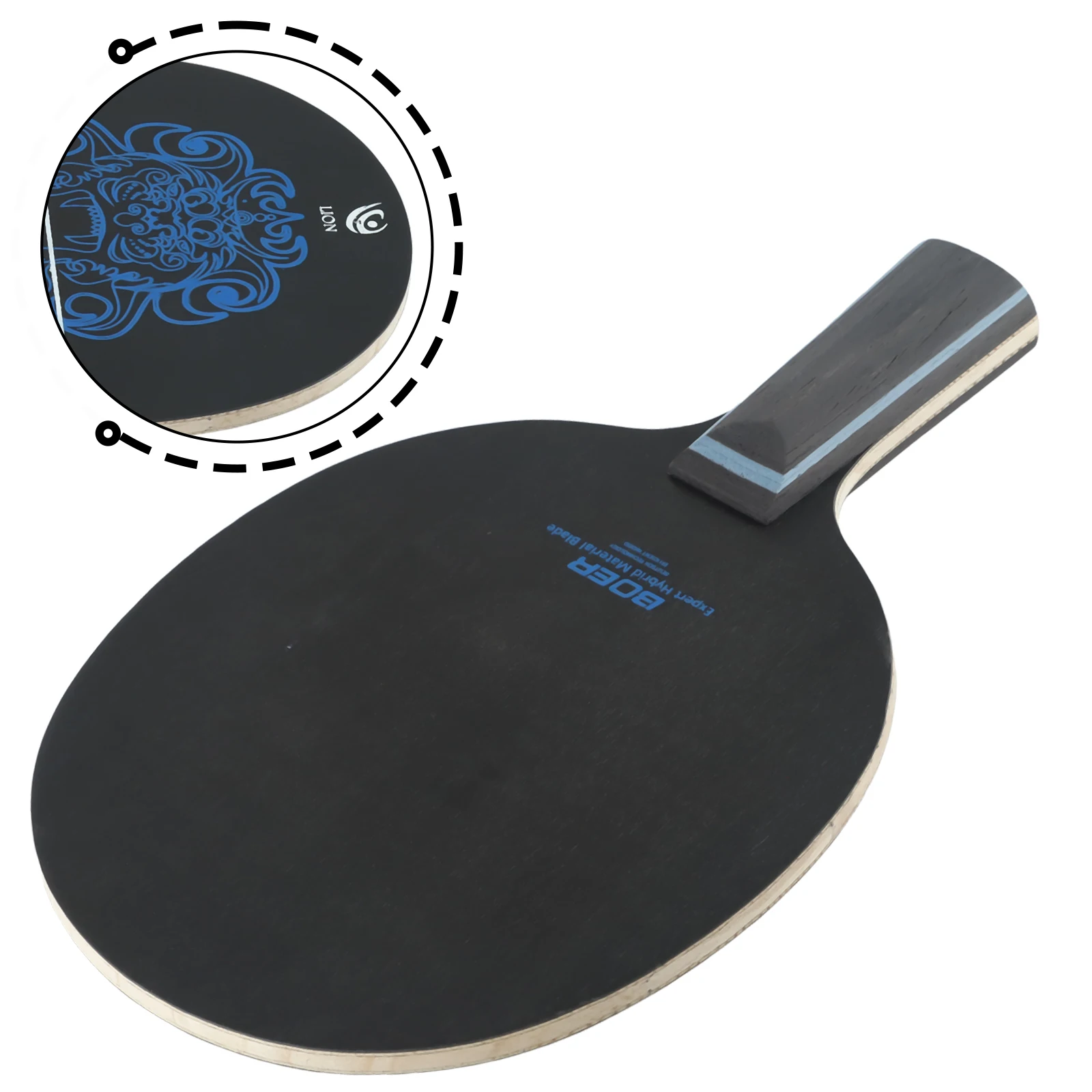 Carbon Base Table Tennis Blade 7 Ply Ping-Pong Paddles Blade Offensive Curve Handmade Table Tennis Racket Blade Indoor Sports