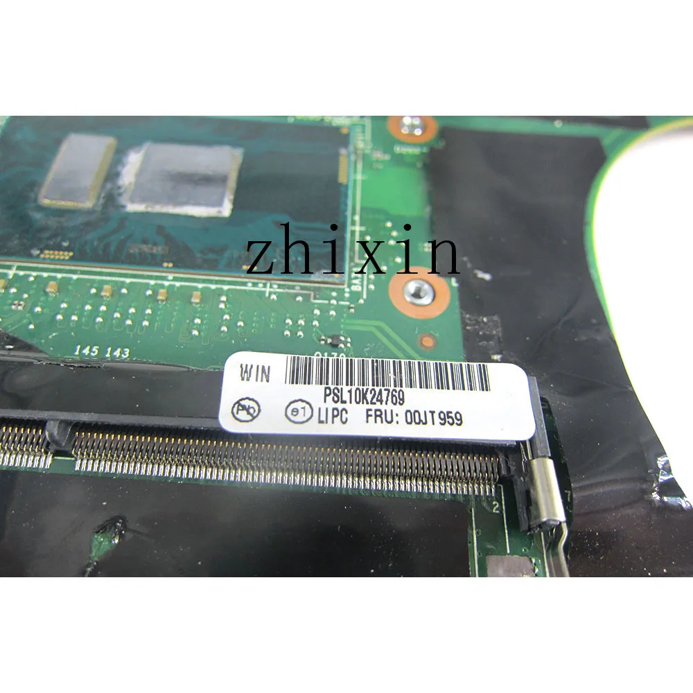 

yourui For Lenovo ThinkPad T460S laptop motherboard with I7-6600U 4G RAM FRU 00JT959 00JT956 mainboard NM-A421 full test