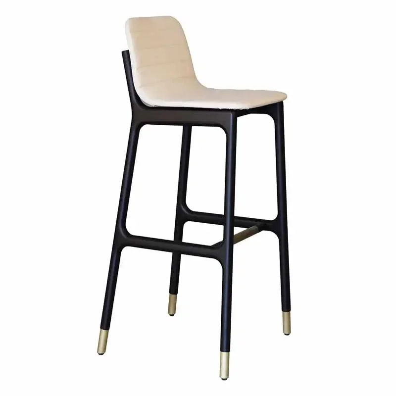 Krzesla-silla ergonómica minimalista de madera para comedor, sillón de lujo para Bar, cafetería, salón, muebles para el hogar