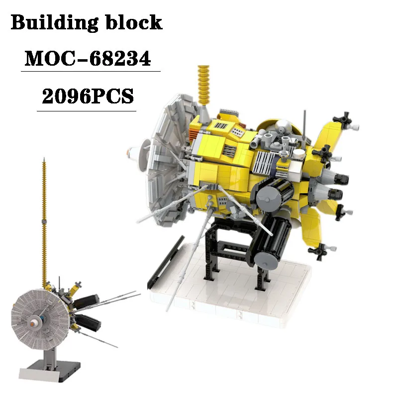 Building block MOC-68234 Saturn detector model 2262PCS adult  children's puzzle education birthday Christmas toy gift ornaments