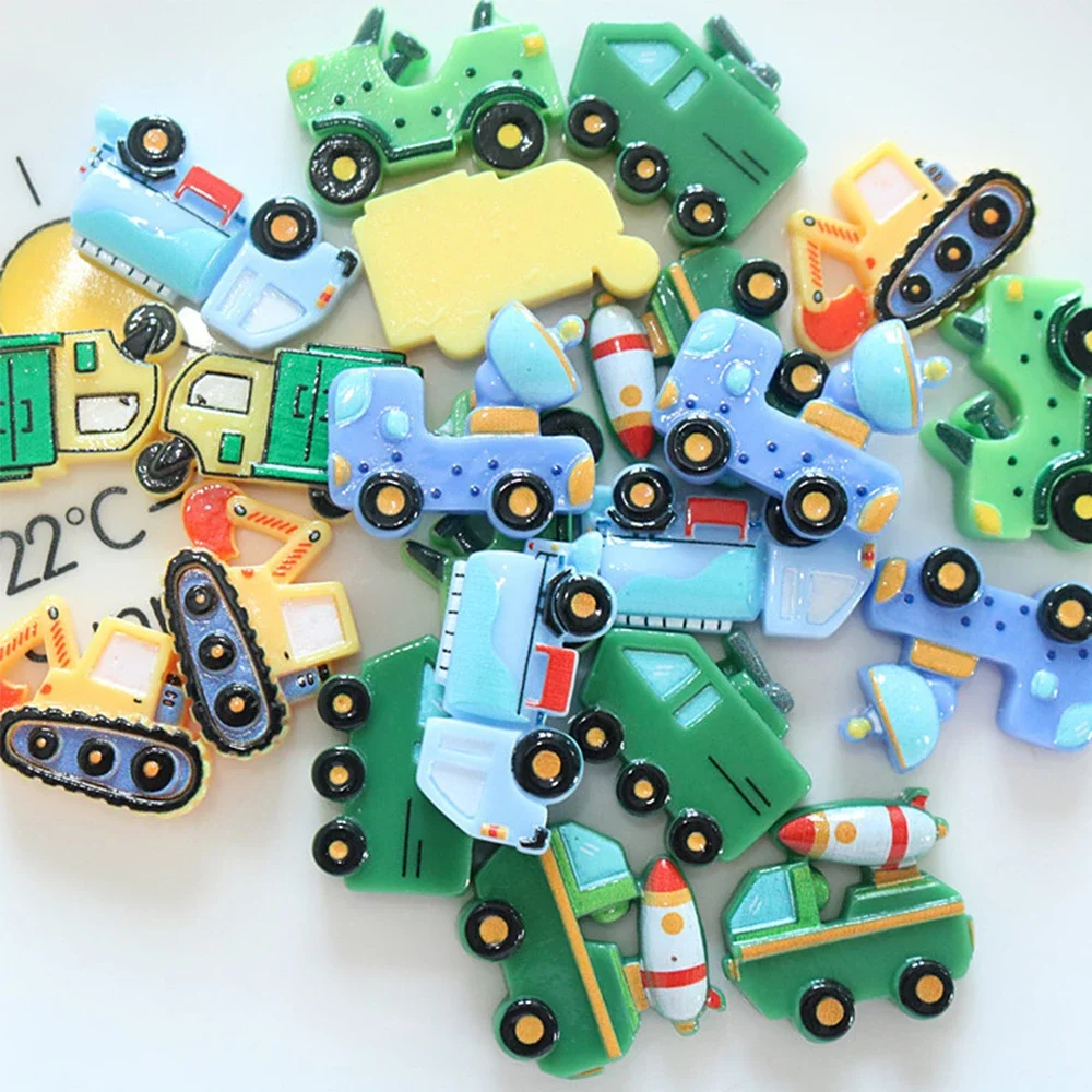10PCS Shiny Sprinkler Series Miniature Resin Flat Back Cabochons For Hairpin Scrapbooking DIY Home Decor Craft Accessories