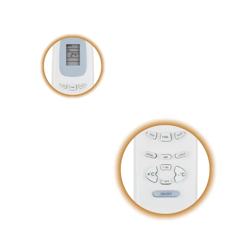 

Universal AC Remote Control Plug and Play, Replacement Controller Compatible with GREE Trane Electrolux Y512F Y512F2 Y502K Y512F