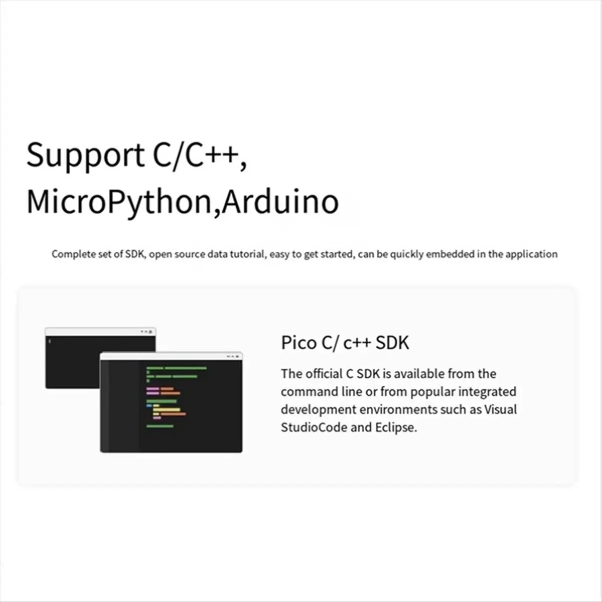 [A75T] For Raspberry Pi Rp2040-Pizero Development Board Protective Acrylic Case for Motherboard Reserved Wiring Port Module