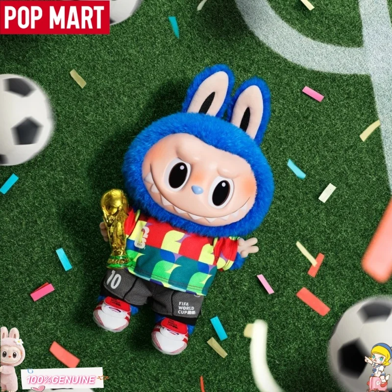 

POPMART THE MONSTERS × FIFA Series Football Mini Bag Blind Box Lovely Labubu Desk Decor Collectible Toy Gift For Anime Lovers