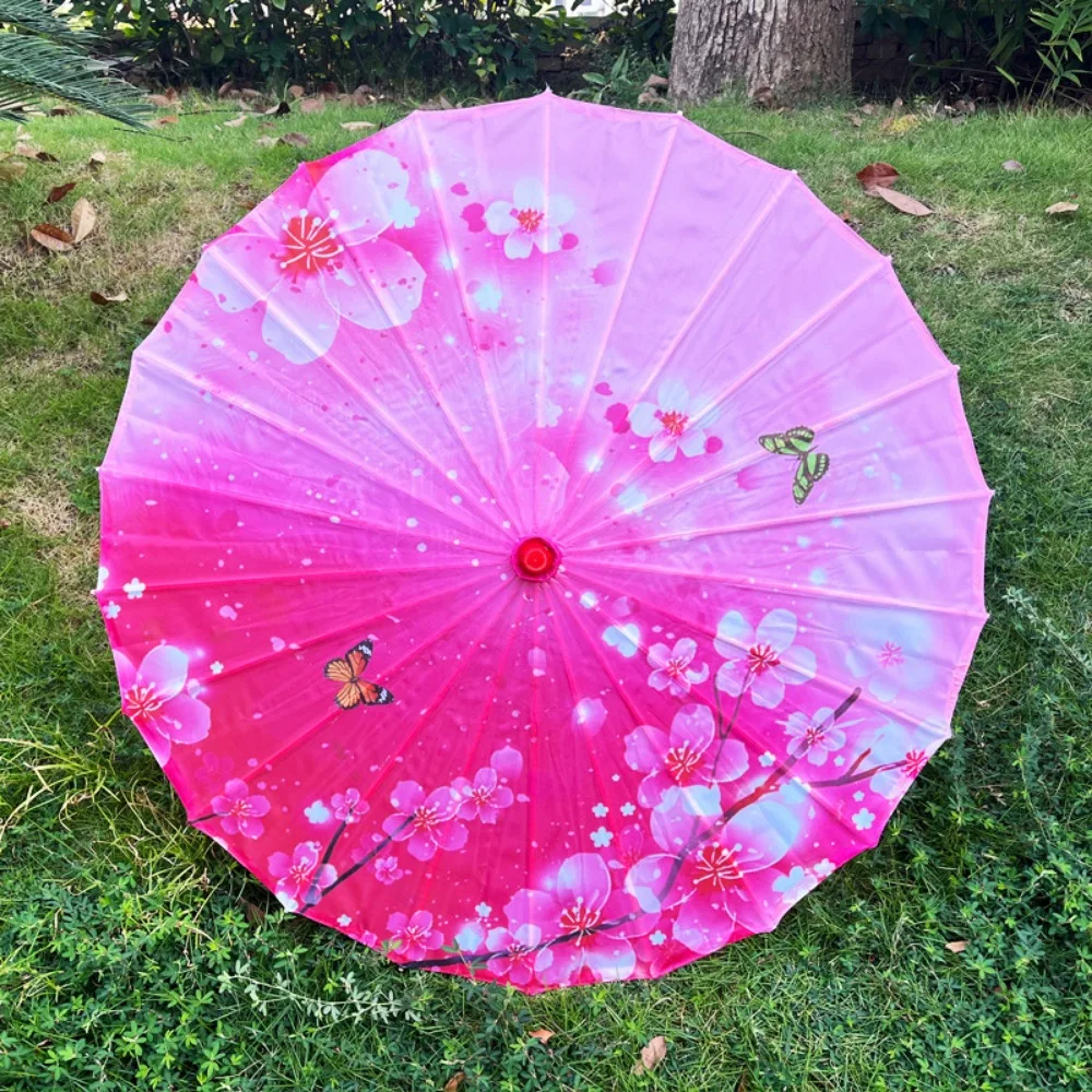 

Зонт 56 см, веер, шелковая ткань, китайский античный стиль, реквизит, танцевальный зонт, 10 цветов, классический зонт в японском стиле