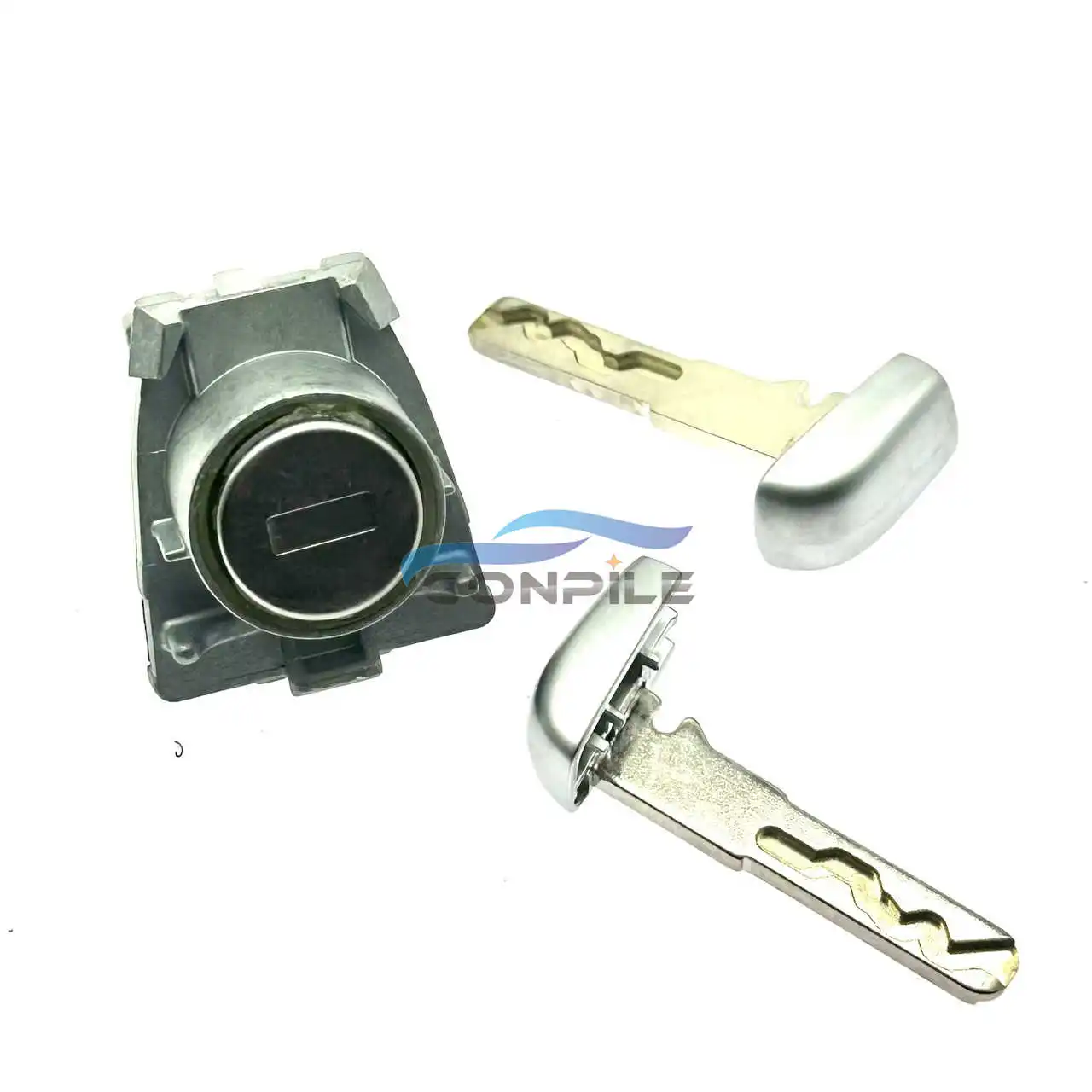 

For Jeep Compass Left Front Door Lock Cylinder Full Car Lock Cylinder with Key Blank 155250107