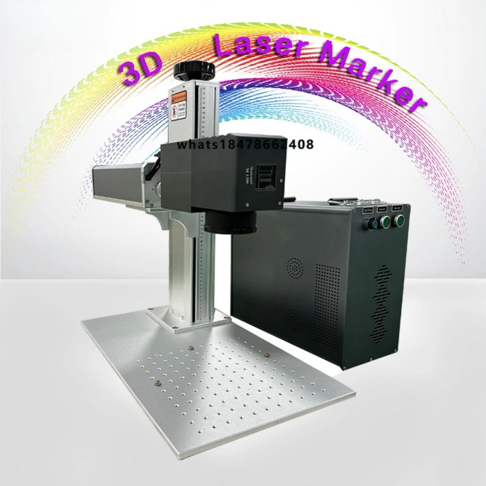 Jpt Mopa Color 100W Fiber 2.5d 3d for Deep Engraving Ezcad 3 Software 3d  Engraving Machine