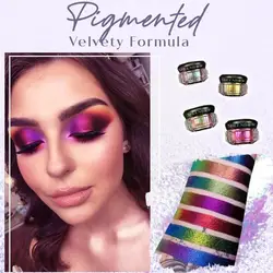 Chameleon Eyeshadow Light Changing Pigment Glitter Eyeshadow Long-lasting Cosmetic Stage Makeup Eye Makeup E4W0