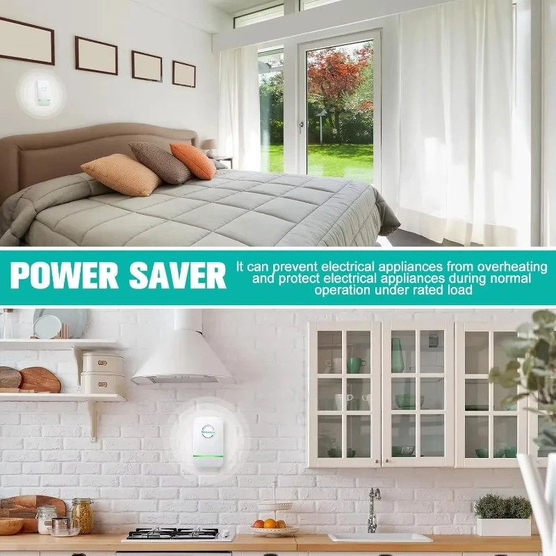 2025 Update Intelligent Power Saver Home Energy-saving Device High Efficiency Electricity Saving Box US/EU Plug 90V-250V - Image 6