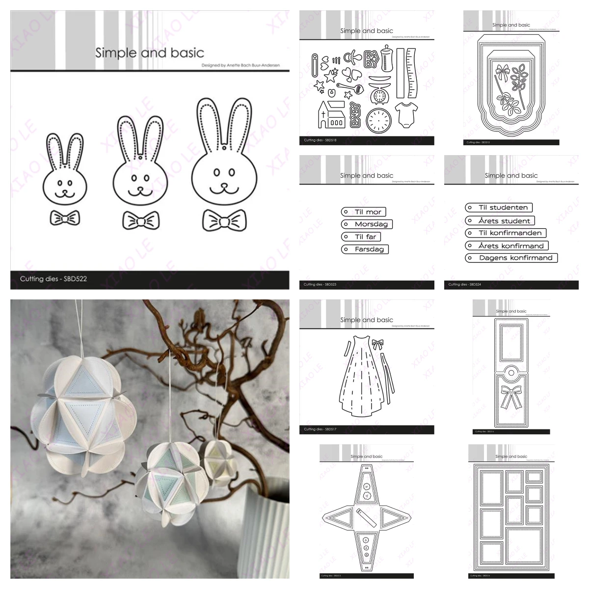 

Easter Eggs Rabbits Metal Craft Cutting Dies for Diy Scrapbooking Paper Diary Decoration Manual Handmade for 2025 Embossing