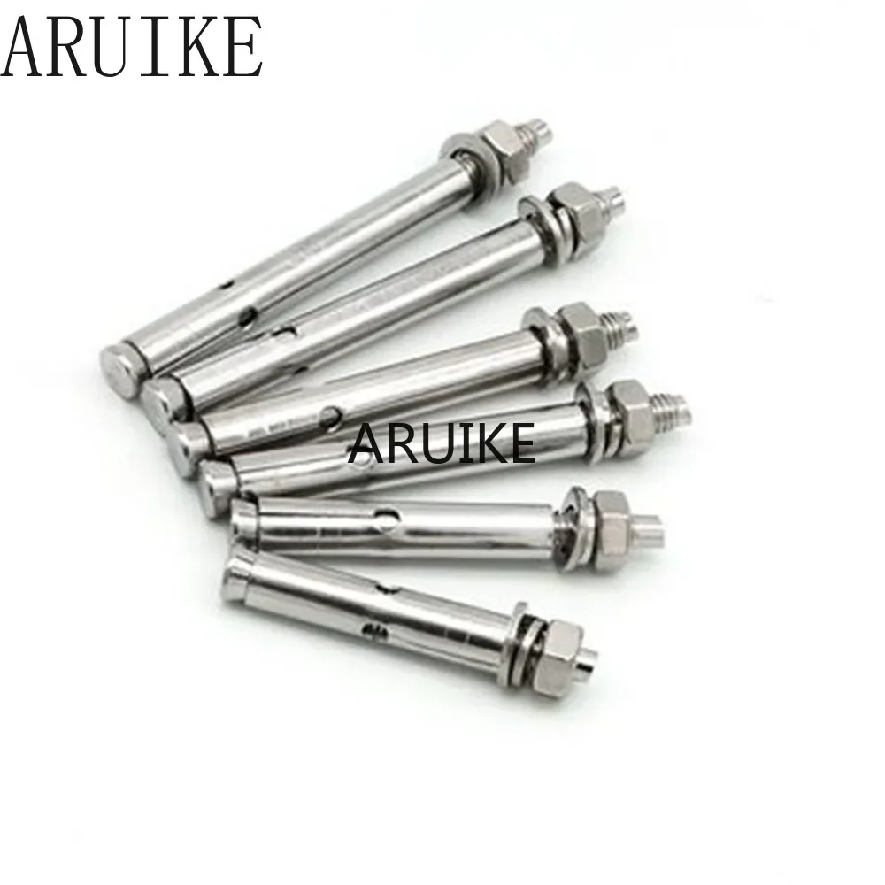 1pcs M10X70/80/100/110 mm 304 stainless steel expansion bolt screw Ceiling house lizard screws