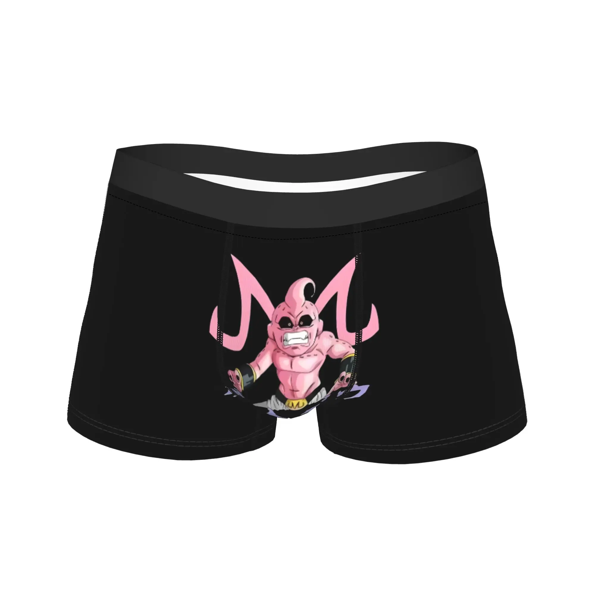 

Мужские трусы-боксеры с изображением Dragon Ball Majin Buu, дышащие трусы-шорты, нижнее белье Homme Hot S-XXL