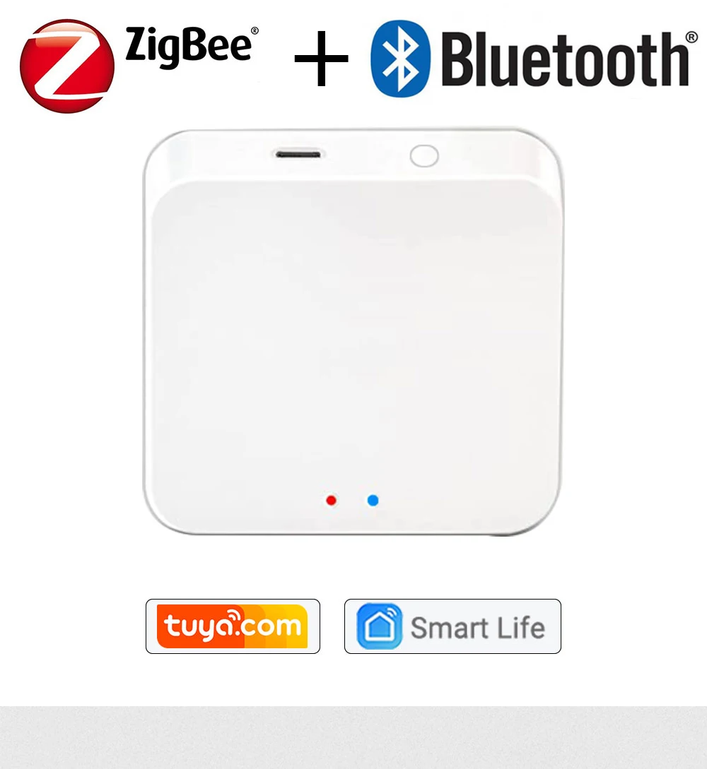 TUYA Zigbee Hub Bluetooth Mesh Gateway multimodale intelligente Controllo remoto Controllo centrale Host cablato Gateway wireless
