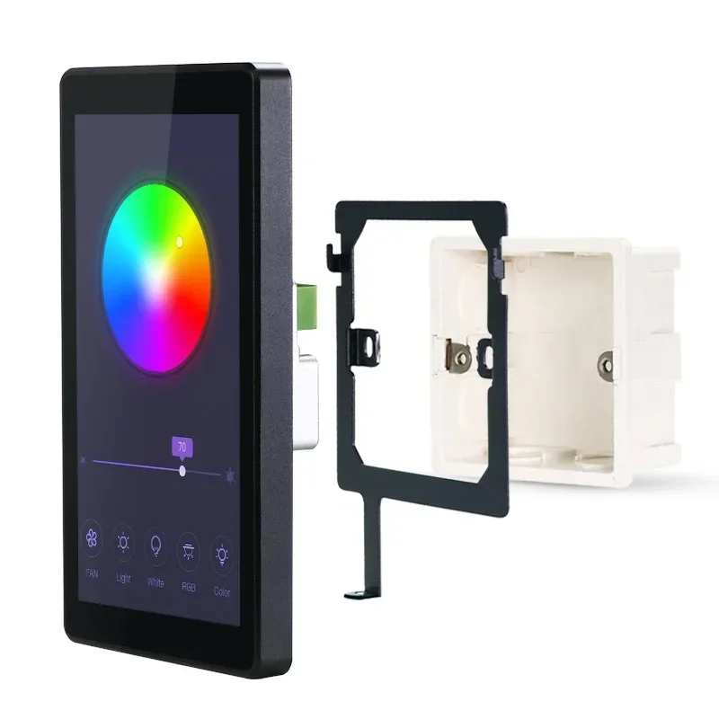 스마트 홈 새로운 안드로이드 13 벽면 태블릿 5.5인치 홈 오토메이션 컨트롤러