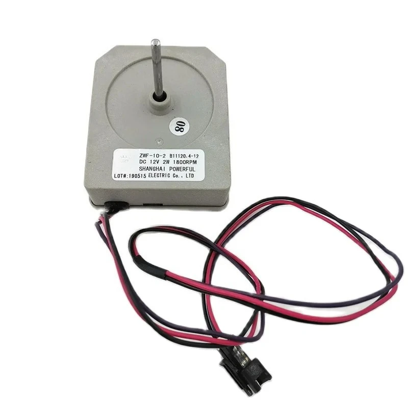 WZ-new good working for refrigerator fan motor ZWF-10-2 12V 1800RPM