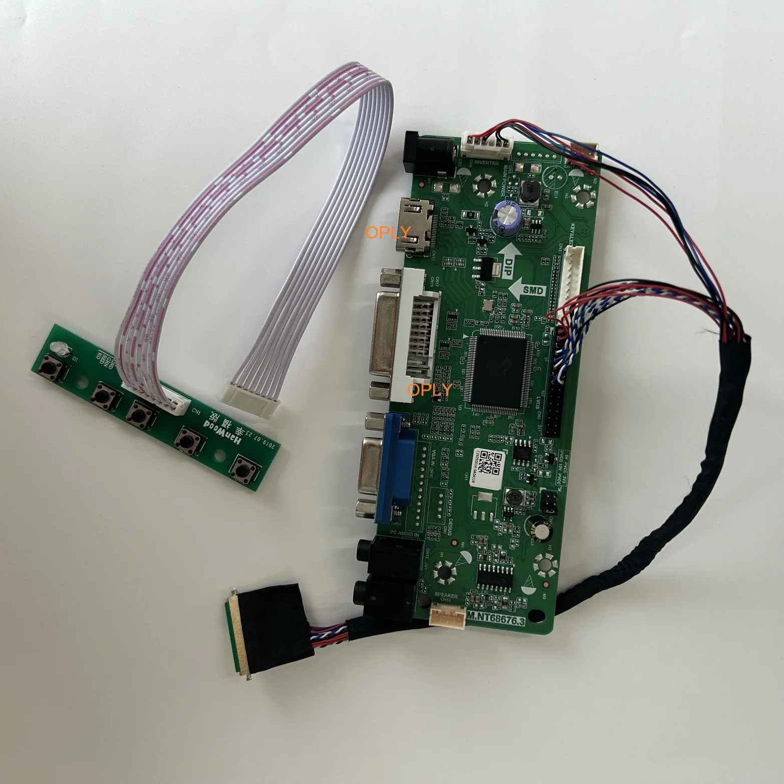 

Для HSD100IFW1 HSD100IFW1-A00/A02 HSD100IFW1-A04/A05 10,1 "1024X600 ЖК-экран DIY HDMI-совместимая плата контроллера DVI VGA LVDS