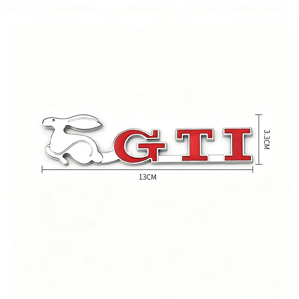 3D Metall Heckklappen-Emblem Abzeichen Aufkleber Auto-Sticker für VW Golf T-Roc Tiguan Polo Passat T-Cross Taigo ID.4 ID.7 MK7 MK8