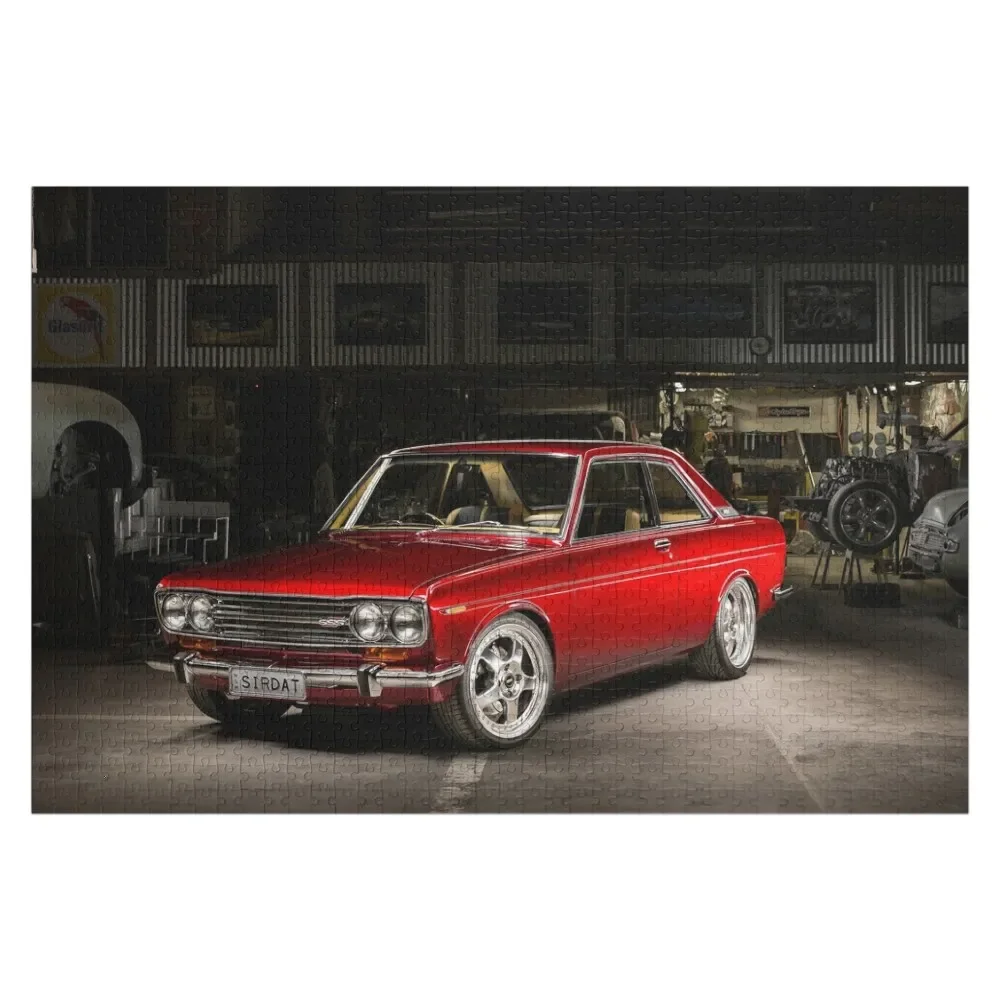 Todd Bulkely's Datsun Coupe Jigsaw Puzzle With Personalized Photo Custom Gifts Personalized Kids Gifts Puzzle