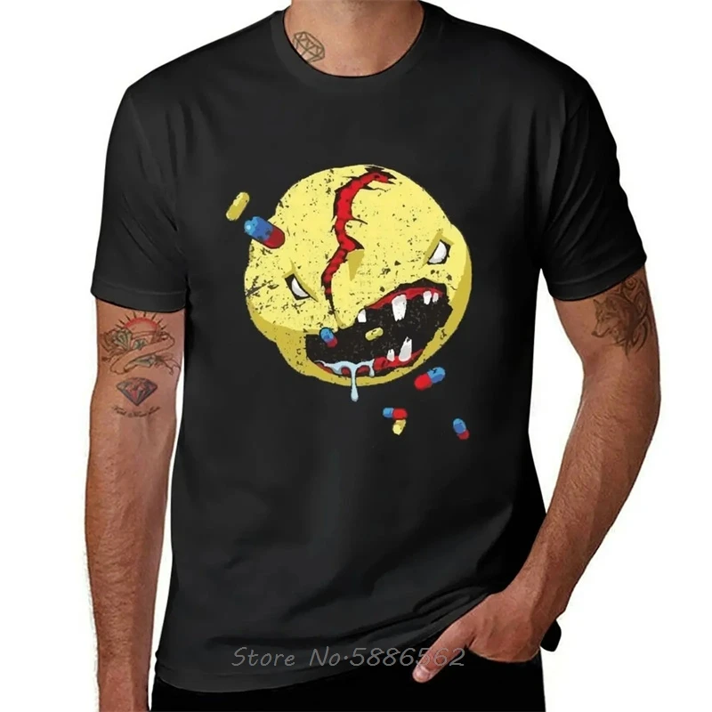 سايبر الساموراي الشيطان يأخذ الطب القطن تي شيرت للجنسين التي شيرت المتضخم اللياقة البدنية تيز القمم ملابس للرجال الشارع الشهير #1