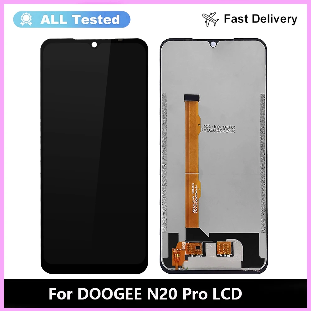 Original For Doogee N20Pro LCD Display+Touch Screen Digitizer Assembly Repair lcd For  Doogee N20 Pro LCD