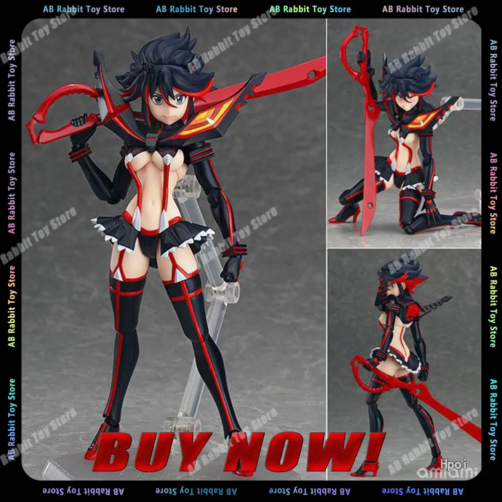 Figura de Anime Figma 220 Kill La Kill Ryuko Matoi de 14cm, figura de acción de recuerdo Matoi Ryuuko, muñeca coleccionable de Pvc, juguete para regalo para niños