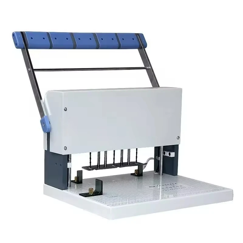 

File Bank Document Punch Equipment Electric Paper Punching Machinery Hole Single Hole Punching Machine Hole