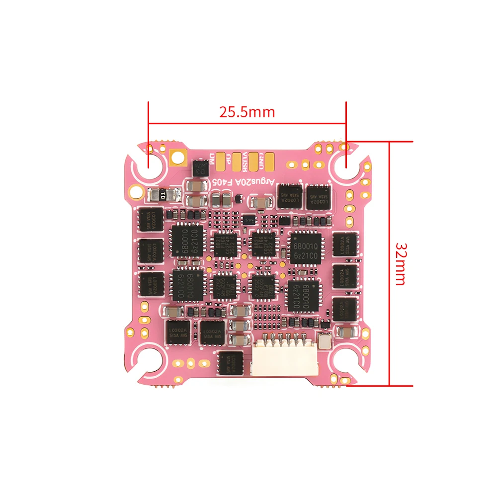 Axisflying Argus F405 AIO 20A Flight Controller Onboard ELRS ICM42688 for 2.5 Inch FPV Racing Drone 3S-4S ExpressLRS 2.4GHz