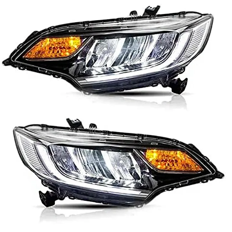 

Suitable for Honda Fit Headlights Welcome Model 2014-Present Headlight Modification Upgrade Car Lights Daytime Running Lights