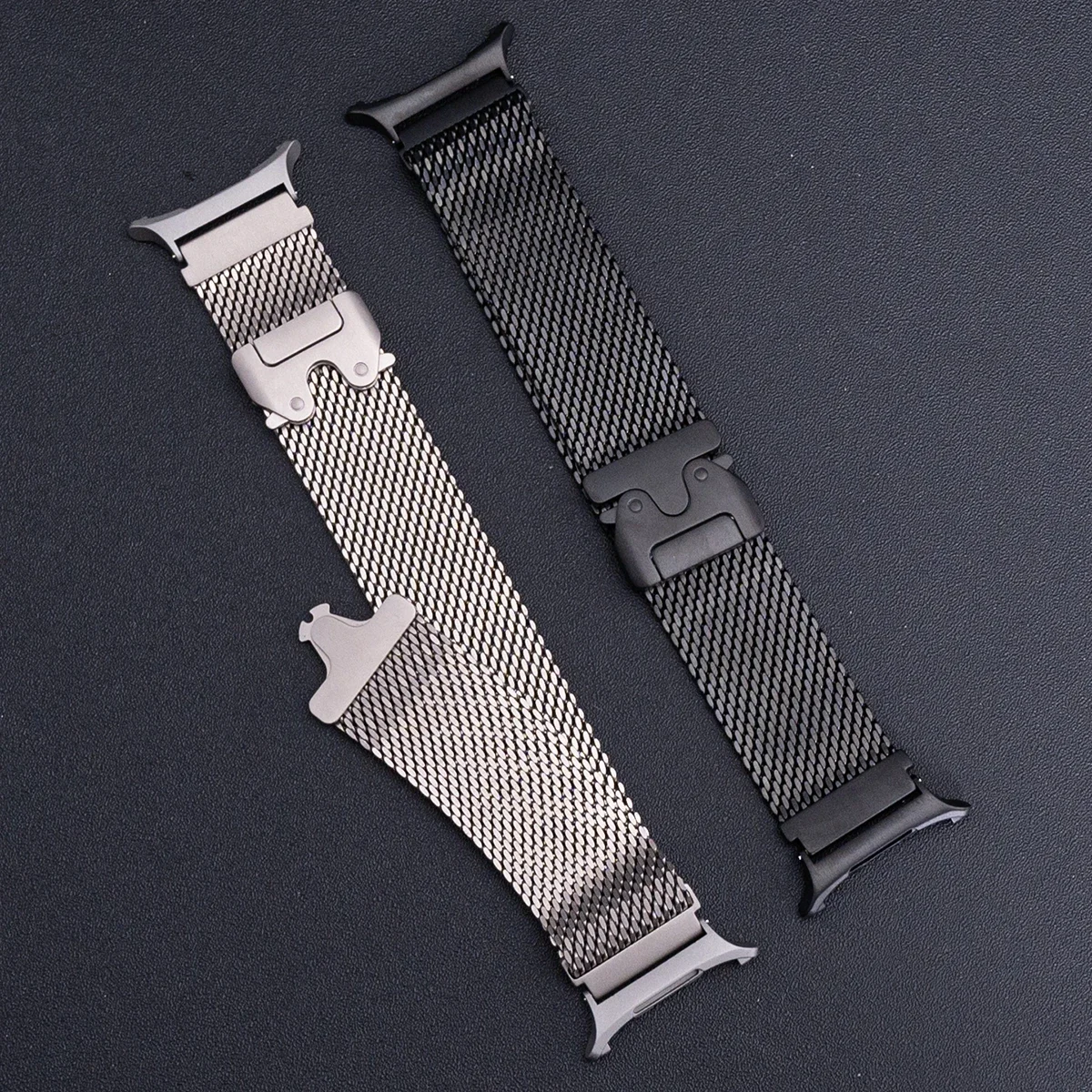 Reines Titan Milanese Offizielles Armband für Samsung Galaxy Watch Ultra/Ultra2 47mm Titanband für Galaxy Watch 7 Ultra Armband – Detail 7
