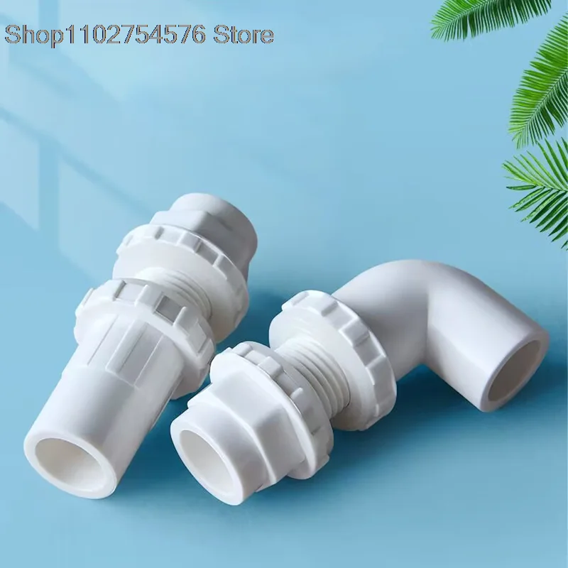 Inside Diameter 16 mm PVC Pipe Connector Straight Elbow Tee Water Pipe Adapter Home DIY Tube 3 4 5 6 Ways