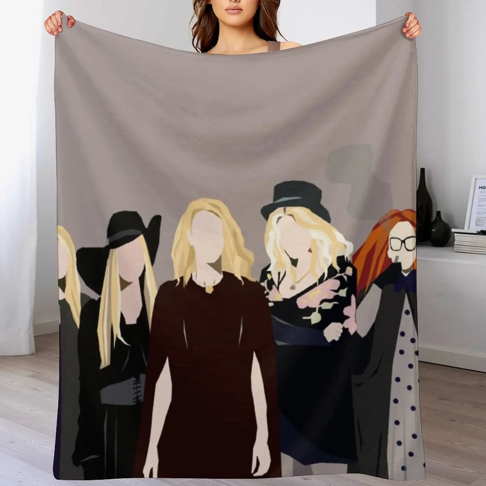 

Witches 2.0 Throw Blanket Color Fast Cozy Throw Blanket