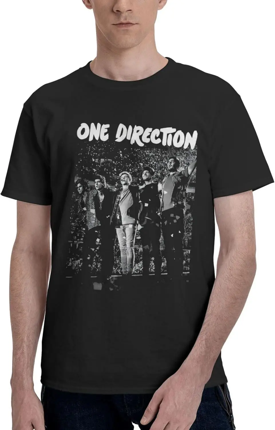 قميص رجالي عتيق تي شيرت صيفي فضفاض كاجوال بأكمام قصيرة تي شيرت جديد