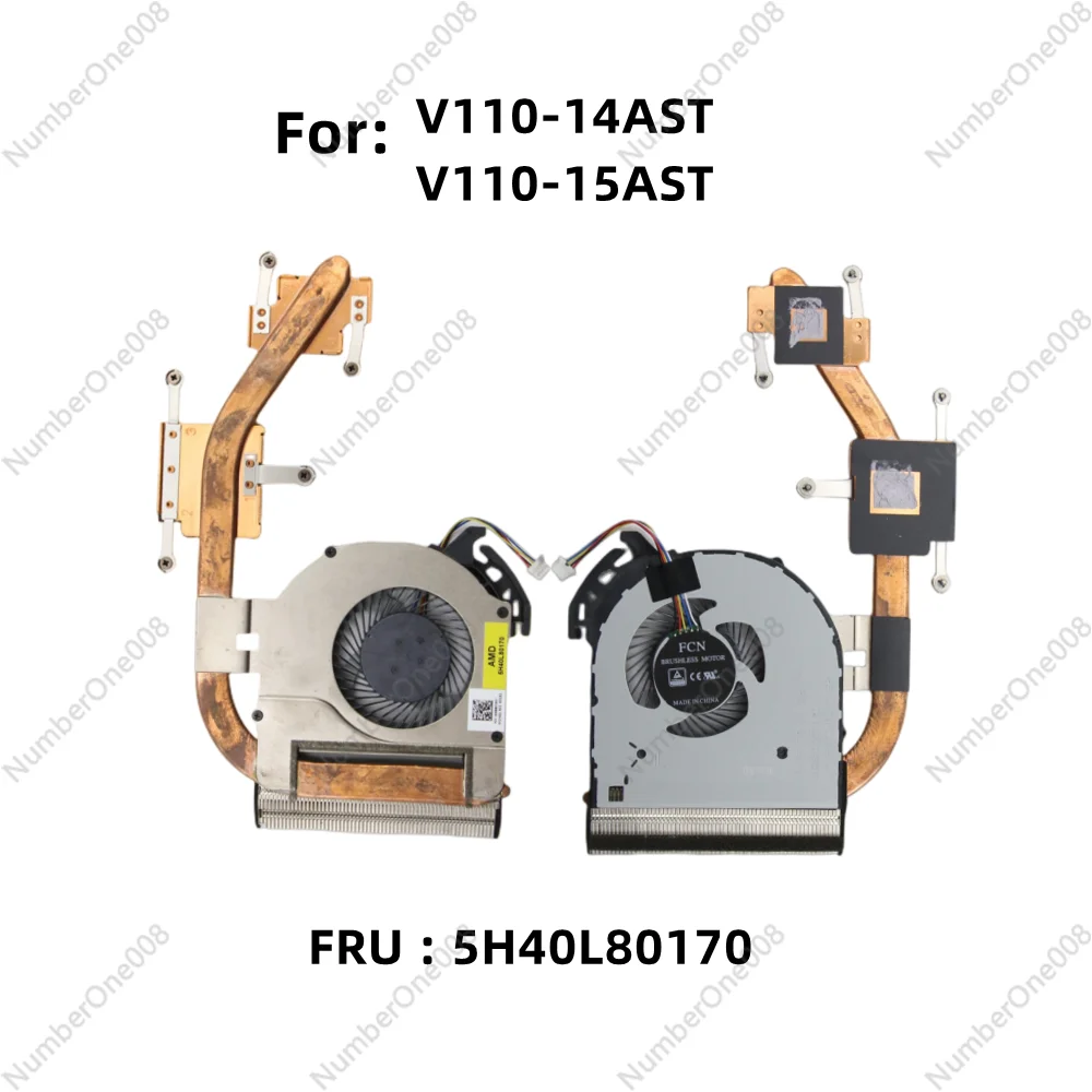 

Laptop CPU FAN&Heatsink For Lenovo V110-14 V110-15 V110-14AST V110-15AST IKB ISK 5H40L80170 Thermal Module New