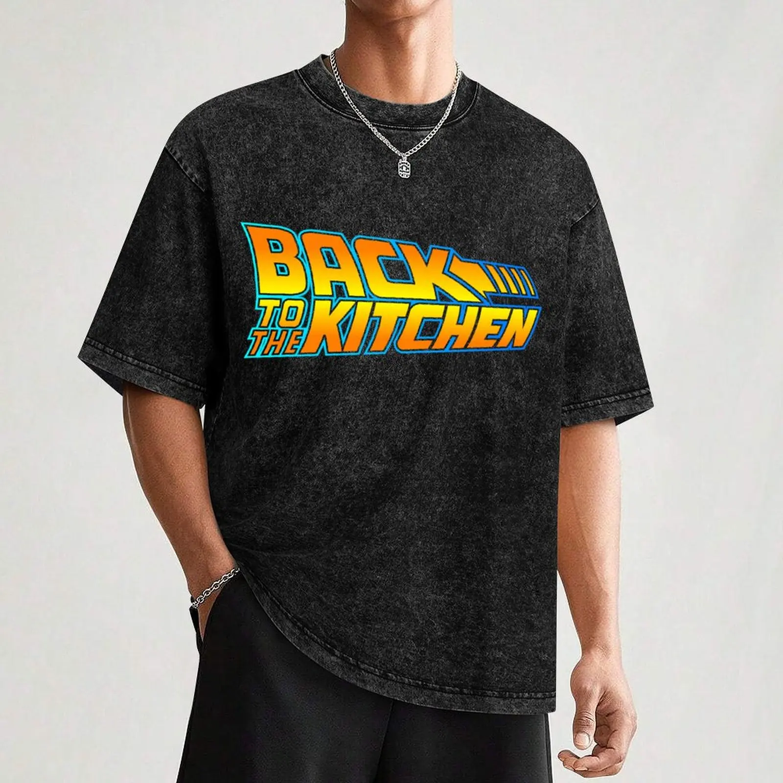 Back to the Kitchen T-Shirt Work Utility Casual Tee Shirt