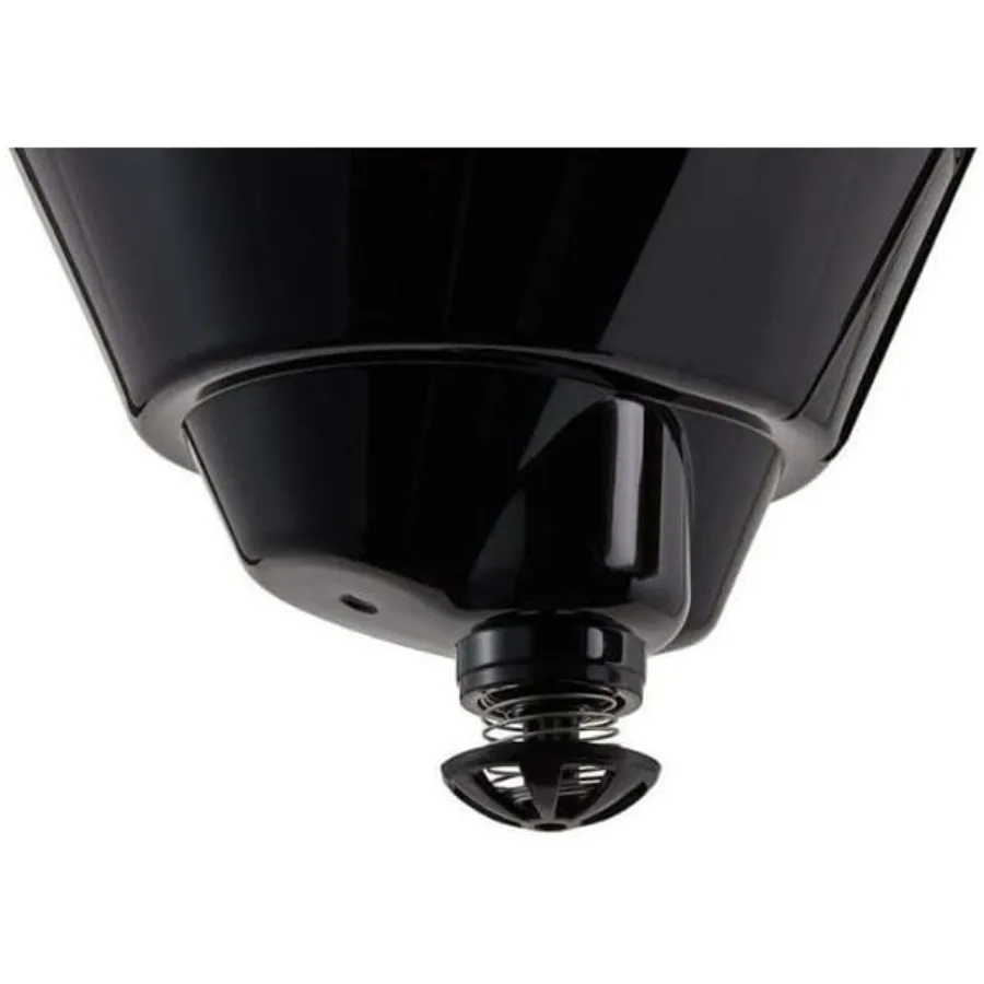 Cafetera programable Dome Brew con elaboración microcomputada para uso doméstico y de oficina Diseño negro inoxidable Tempe preciso