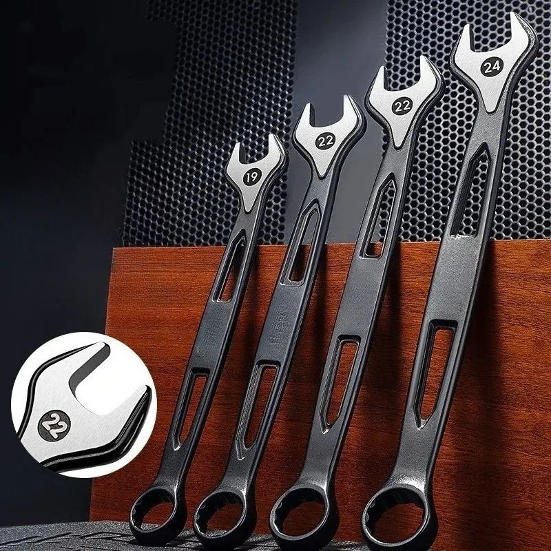 Dual-Use Plums Blossoms Open End Ratchets WrenchesCombination Spanners Nut Cutter Combined Motor Repair Hand Tool