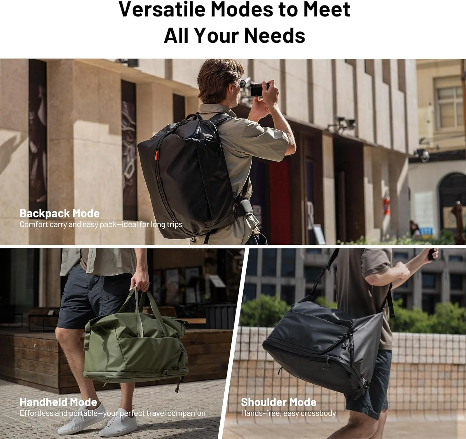 PGYTECH OneMo 여행용 배낭, SLR 및 미러리스 카메라, DJI 드론, 사진가 배낭, 35L