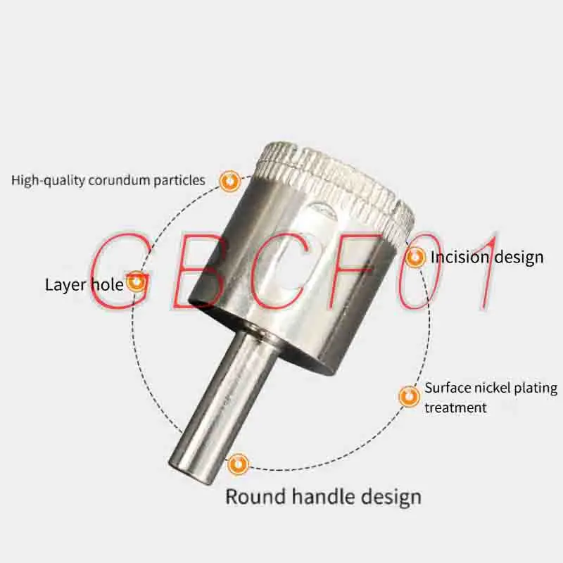 3/4/5/6/7/8/9/10/11/12-200mm Marble Glass Diamond Core Drill Bit Ceramic tile Bead knife Glass Dilator Glass Drill Bit