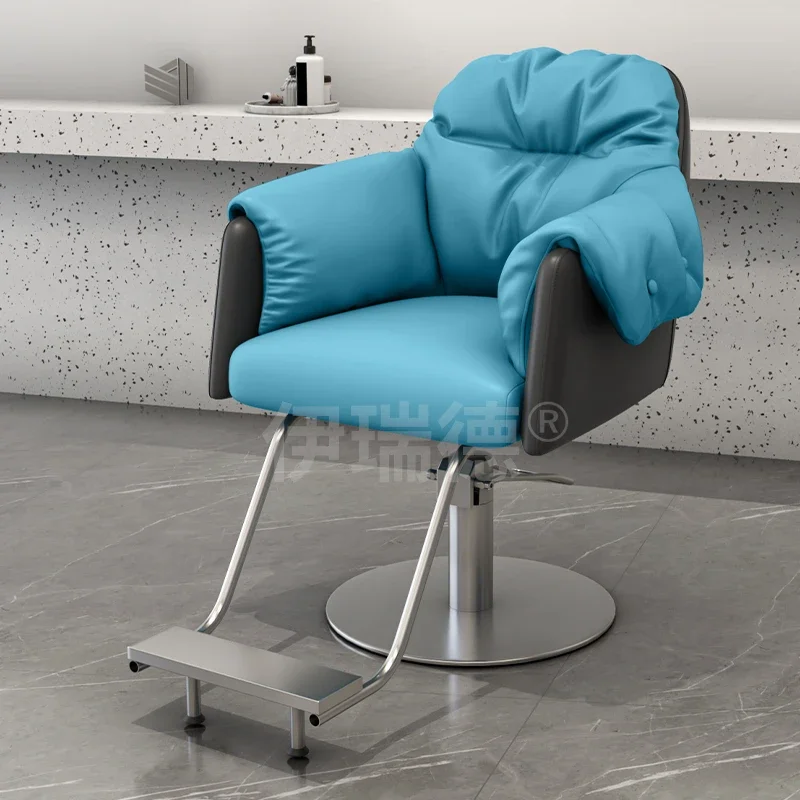 

Винтажный подъемный парикмахерский стул вращающийся парикмахерский стул для парикмахерской окрашивание волос комфорт Barberia Muebles красивая мебель