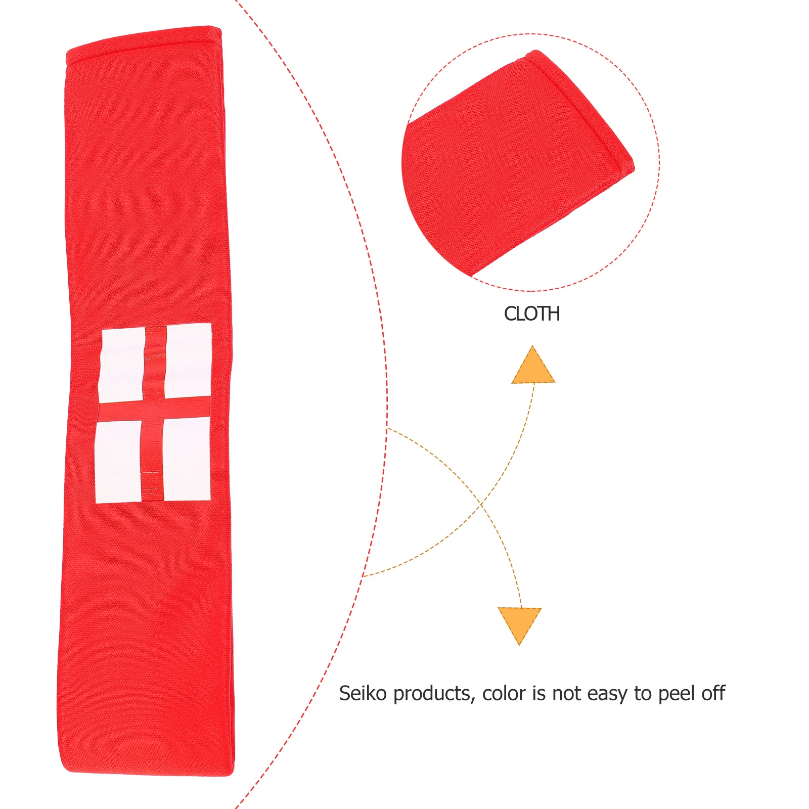 ที่คาดผมกีฬา 2 ชิ้น สำหรับเชียร์ฟุตบอลแบบธง  สวมใส่สบาย  ของขวัญที่ดีสำหรับนักฟุตบอล