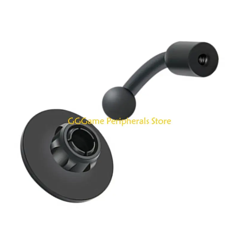 Suporte magnético para telefone U55B com cabeça esférica 17 mm e adaptador rosca 1/4 para fixação segura