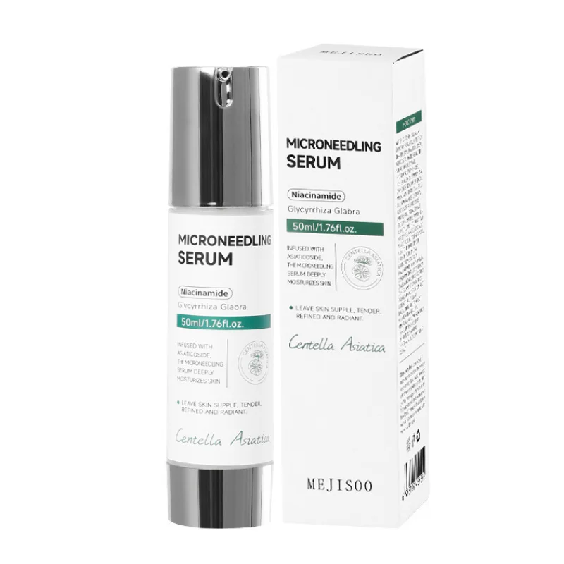 Niacinamide Centella Asiatica Microneedle Essence, Repair Skin Barrier Moisturizer Nourish For All Skin Types Korean Skincare
