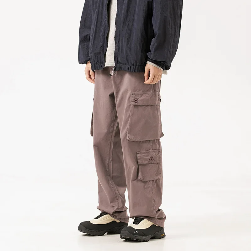 Men Cityboy Streetwear Fashion Loose Casual Cargo Pants Women Japan Vintage Outdoor Sport Techwear Pants Trousers
