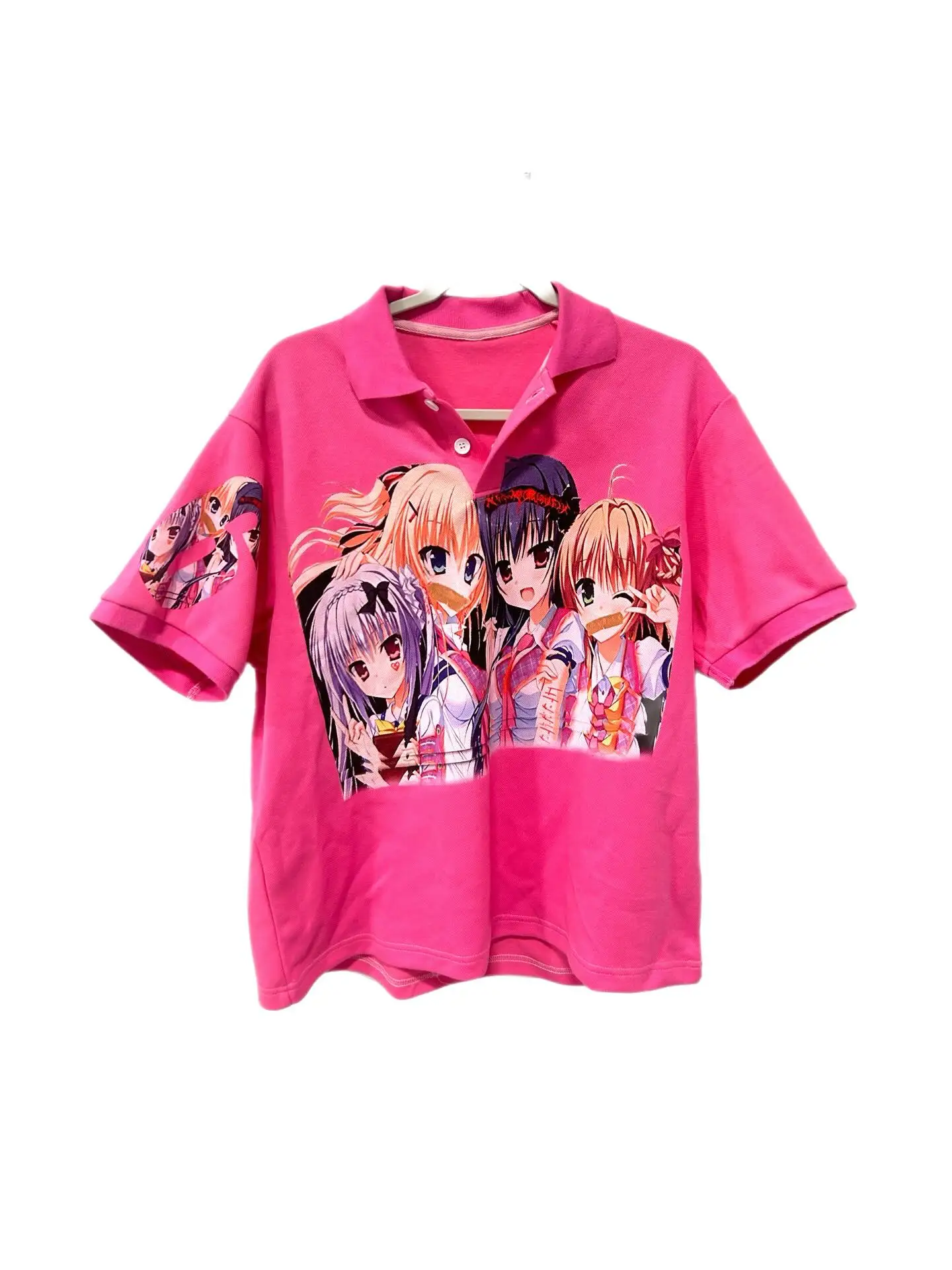 

Drolandmiller Gothic Punk Print Graphic T Shirts Polo Short Sleeve Cotton Harajuku Men Women Retro Goth Style Streetwear Y2k Top