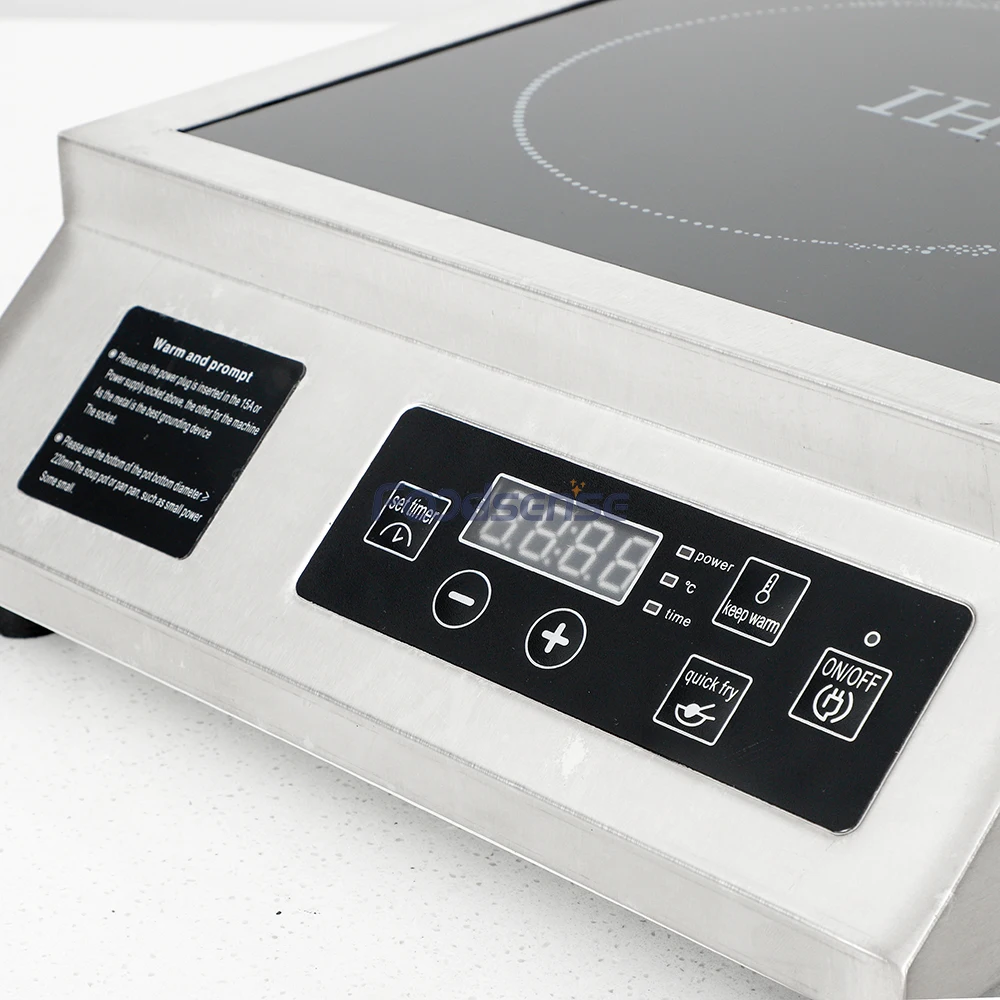 مصنع الجملة طباخ التعريفي التجاري الكهربائي كفاءة في استخدام الطاقة توب التعريفي